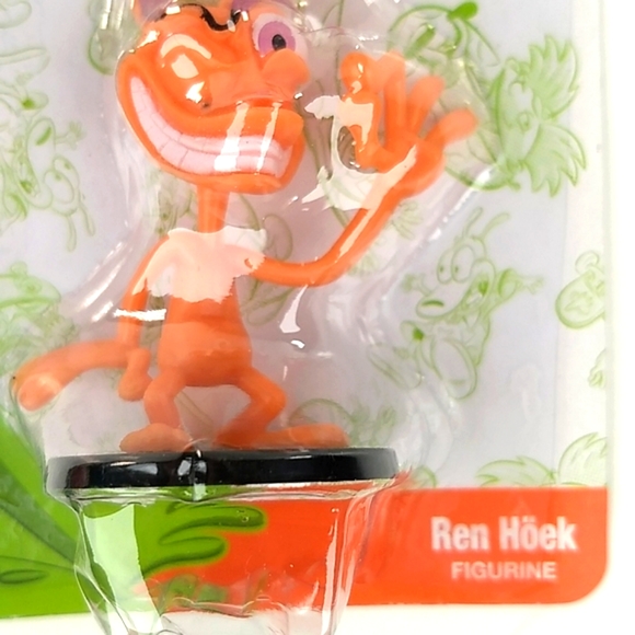 2/$12 Ren Hoek Nickelodeon Figurine On Factory Sealed Retail Card - Picture 6 of 13